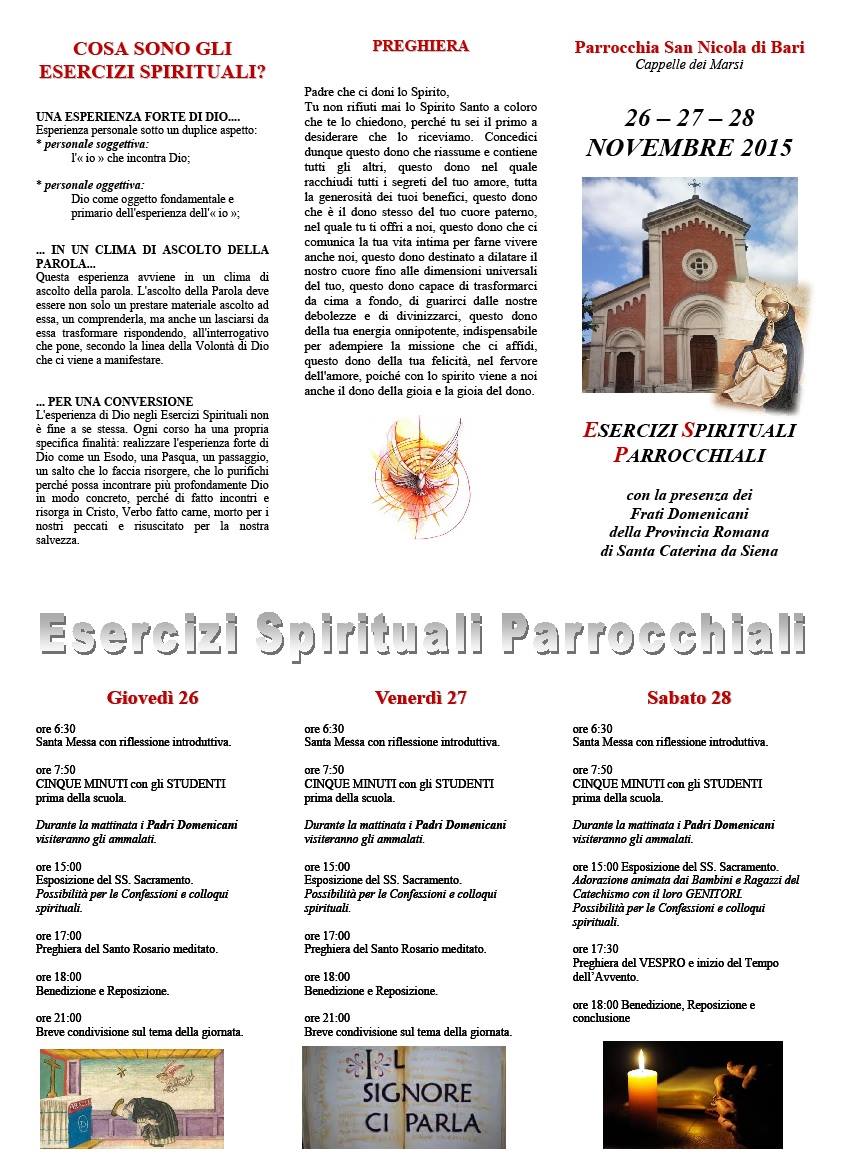 26-28 Nov, Cappelle dei Marsi (AQ)