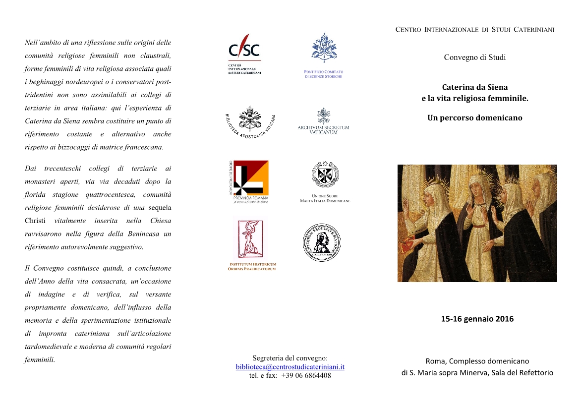 caterina da Siena convegno