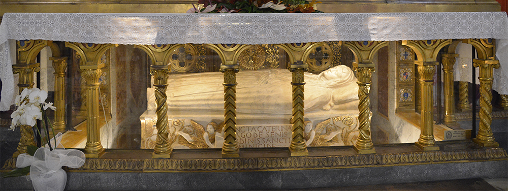 caterina da siena tomba