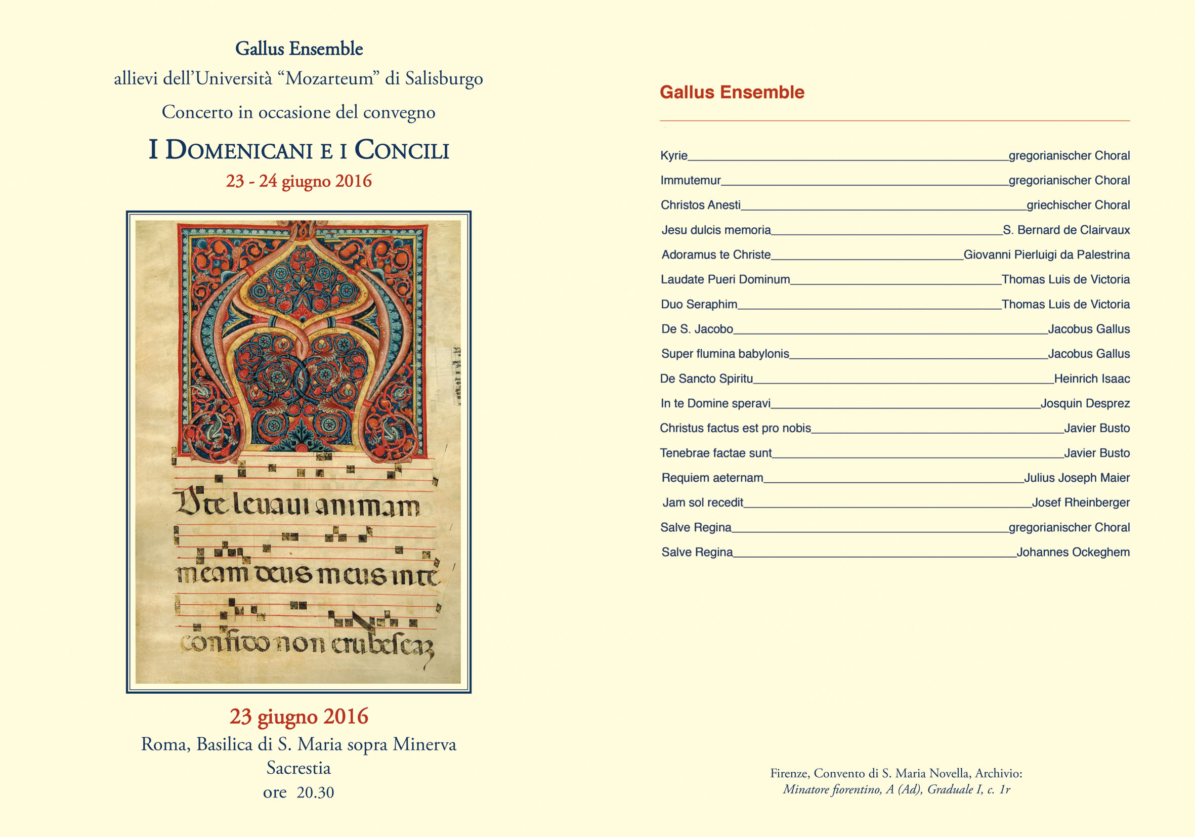 convegno concerto