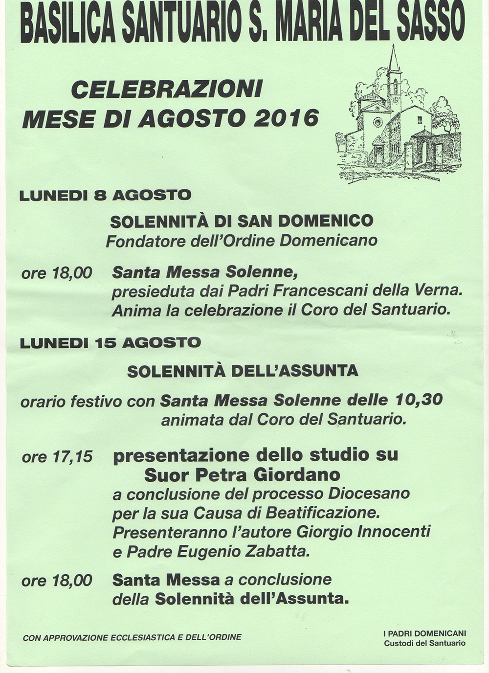 bibbiena 15 agosto