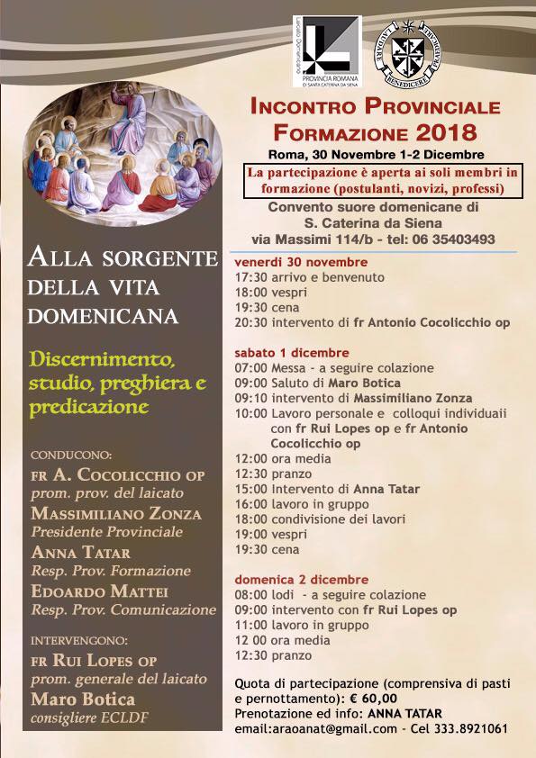 LAICI: 30/11-2/12, Roma