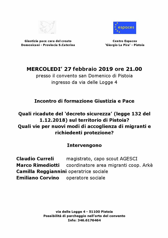 FORMAZIONE: 27/2, Pistoia